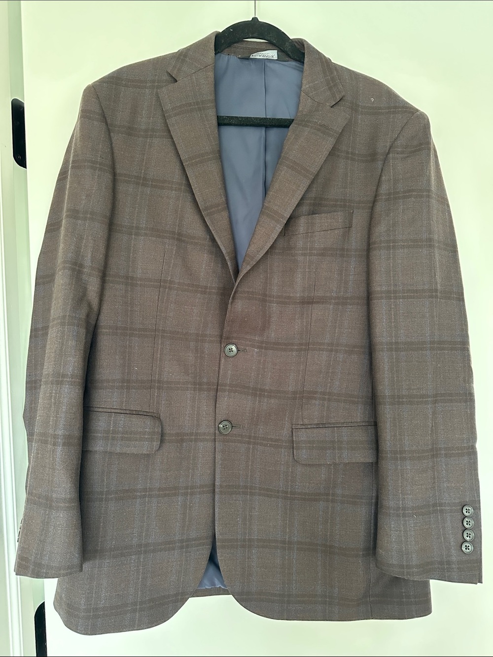 Jos. A. Bank Brown Plaid Sport Coat